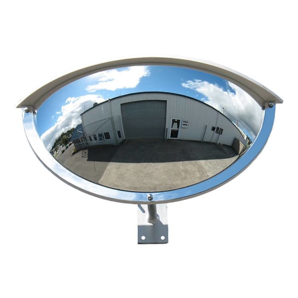 Duravision™ 36" Outdoor Half Dome Acrylic Convex Mirror