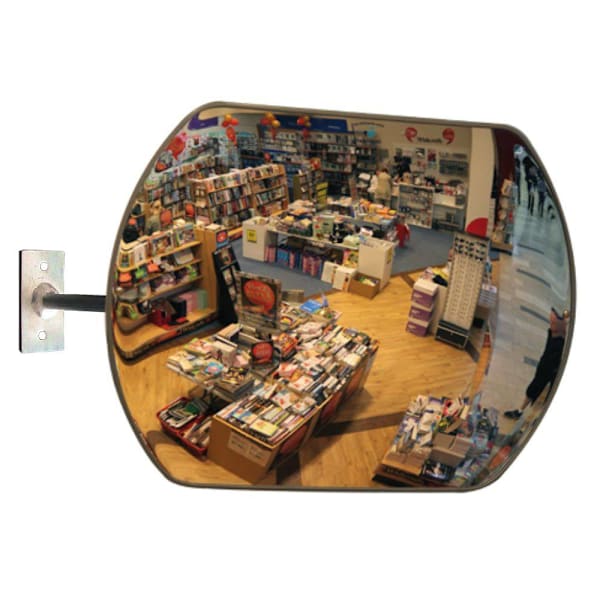 Duravision™ 32" X 24" Indoor Space Saver Acrylic Convex Mirror