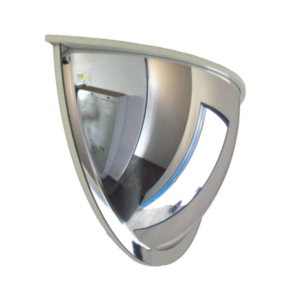 Duravision™ 9" X 18" Deluxe Half Dome Acrylic Convex Mirror