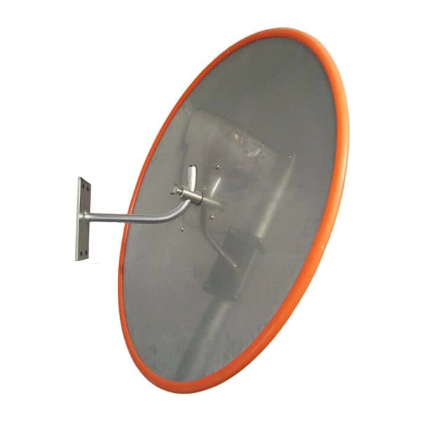 Duravision™ 18" Stainless Steel Convex Food Safety Mirror