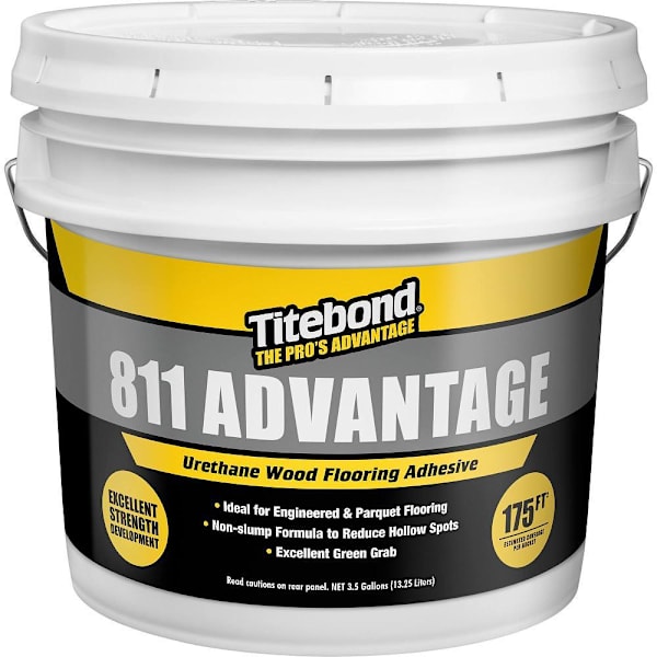 Titebond 811 Advantage Wood Flooring Adhesive, 3.5 Gallon Pail