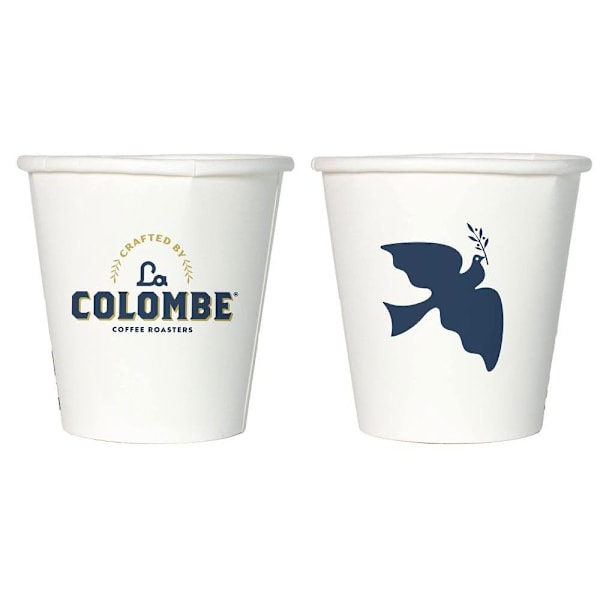 Amenity Services La Colombe Degradable Uw 6oz Single Wall Hot Cup Case Of 1000