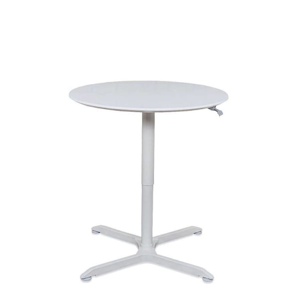 Luxor 36" Pneumatic Height Adjustable Round Café Table