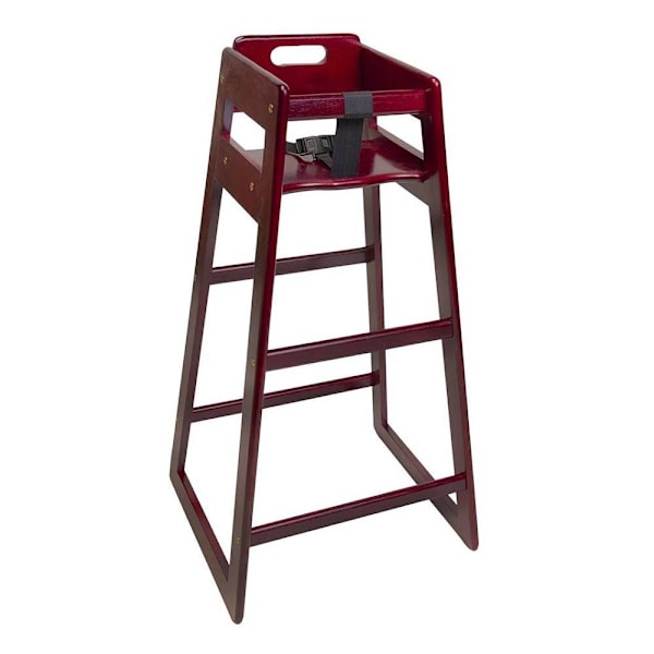 CSL Youngstar Pub Height High Chair Cherry Mahogany, Ready To Assemble
