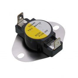 Copeland Comfort Control (White Rodgers) 3F01-140 Snap Disc Fan Switch 140°F Cut-in 120°F Cut-out Close on Rise Auto Reset 60T12-610049