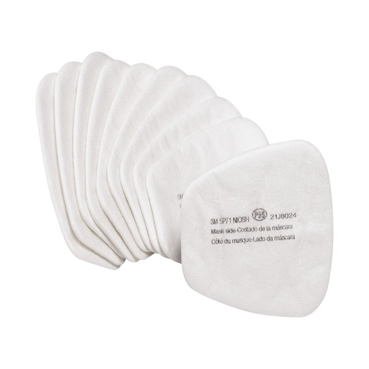 3M 5P71PB1 6000 Series Particulate Filter P95, 4 CARTONS (40 FILTERS)