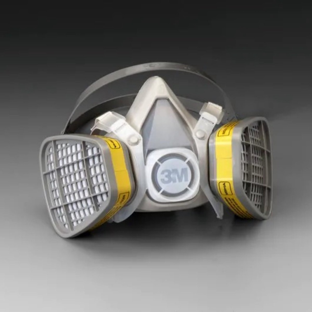 3M Half Facepiece Disposable Respirator Assembly 5103, Organic Vapor/Acid Gas, Small