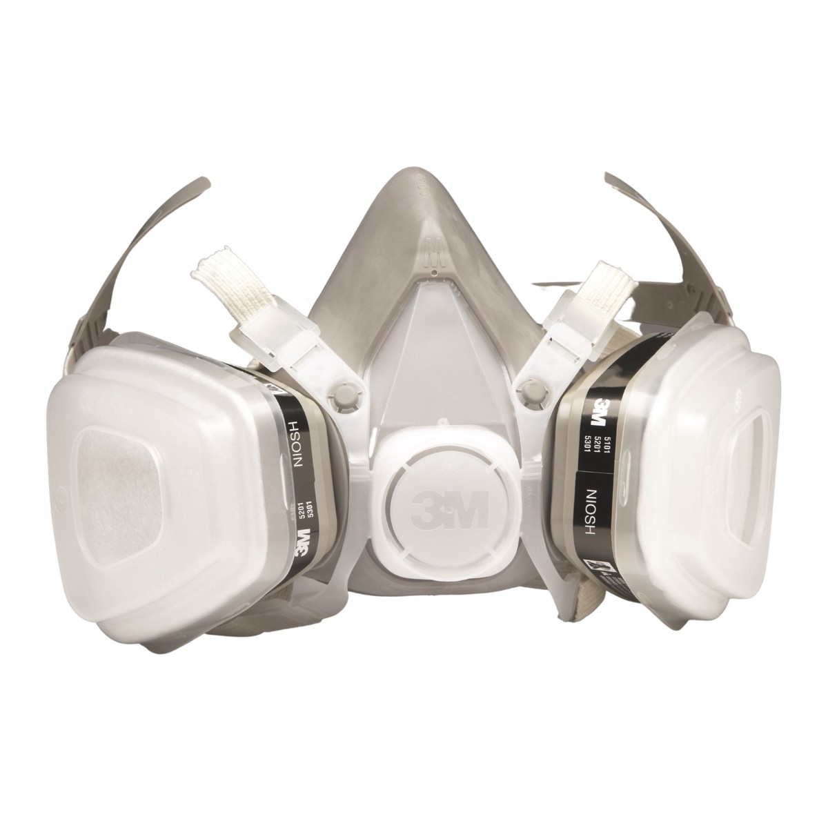 3M Half Facepiece Disposable Respirator Assembly 51P71, Organic Vapor, P95, Small