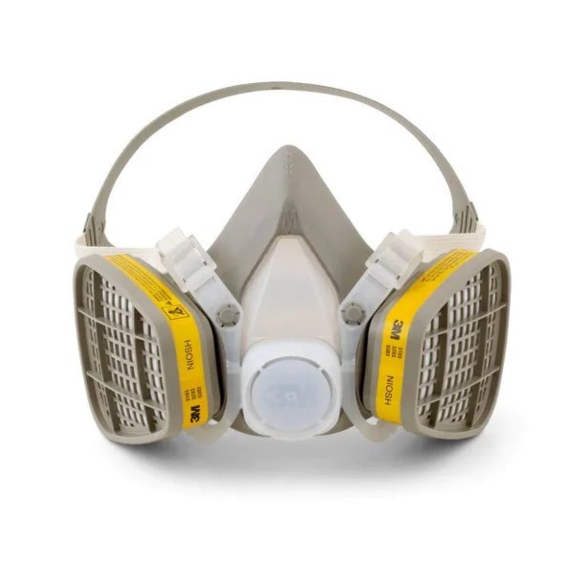 3M Half Facepiece Disposable Respirator Assembly 5203, Organic Vapor/Acid Gas, Medium