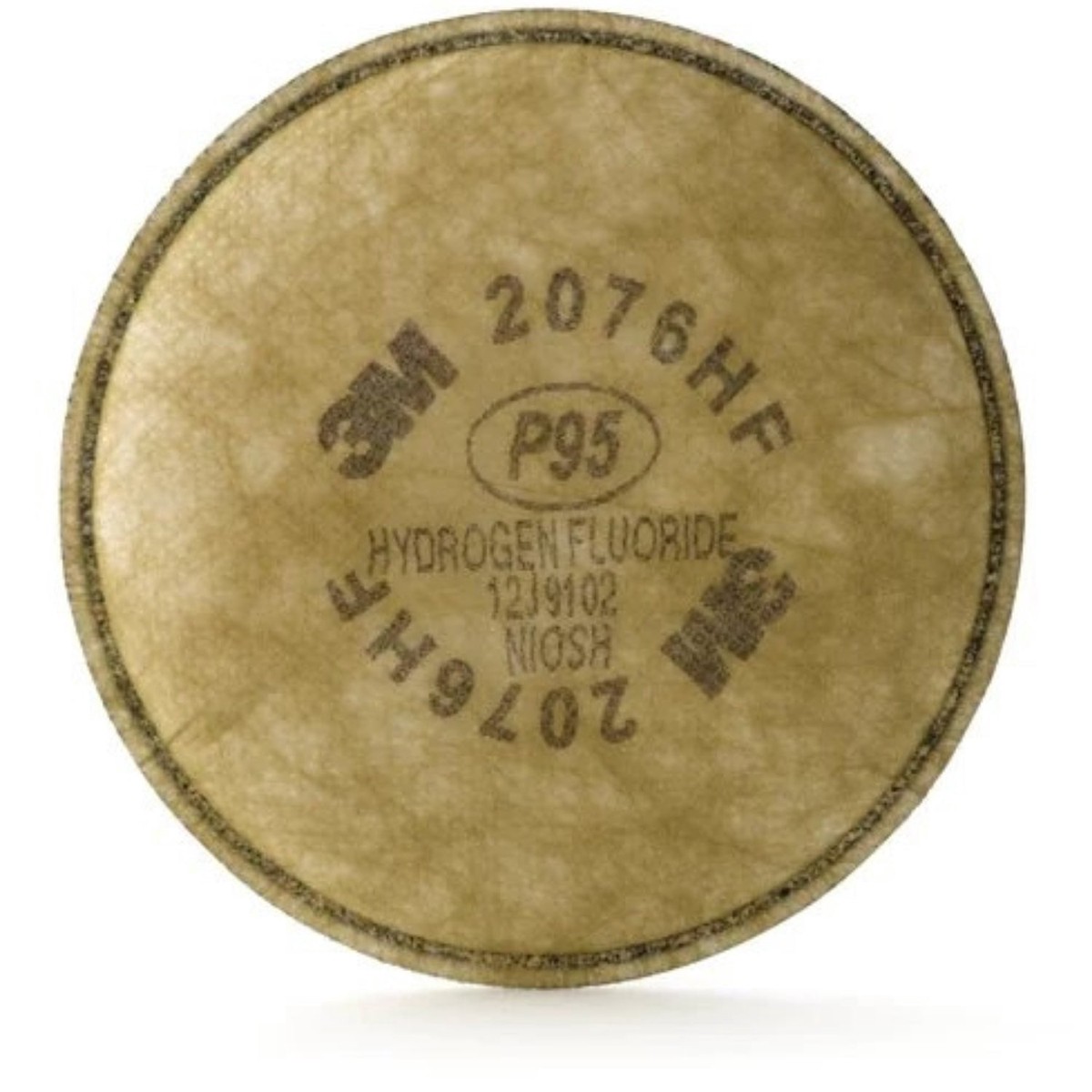 3M Particulate Cartridge 2076HF, Hydrogen Fluoride, P95, with Nuisance Level Acid Gas Relief