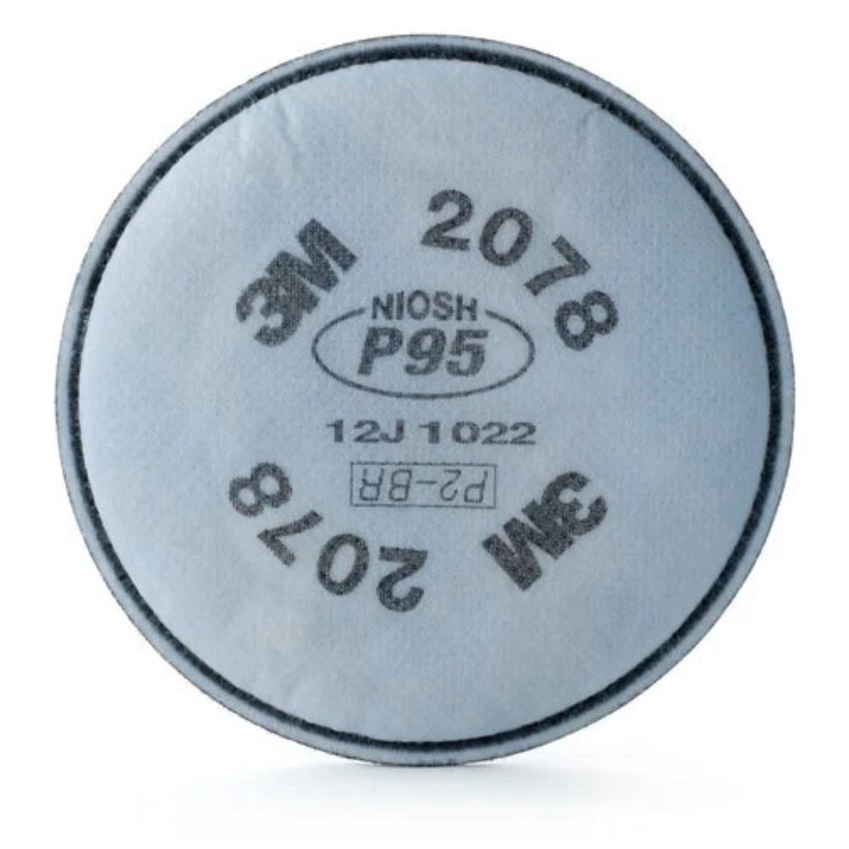 3M Particulate Filter 2078, P95, with Nuisance Level Organic Vapor/Acid Gas Relief