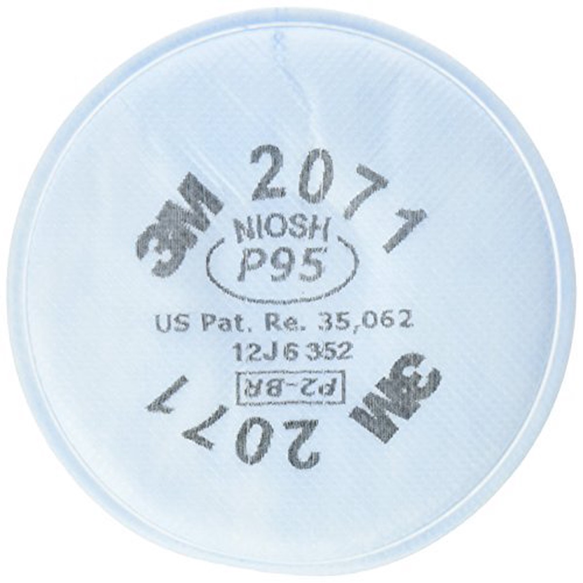 3M Particulate Filter P95 2071 LOT of 3 (6 Filters)