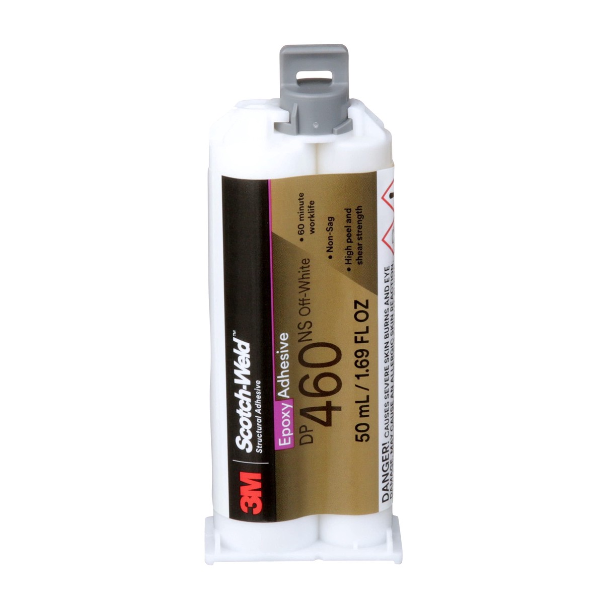 3M Scotch-Weld Epoxy Adhesive DP460 Off-White, 1.69 fl oz