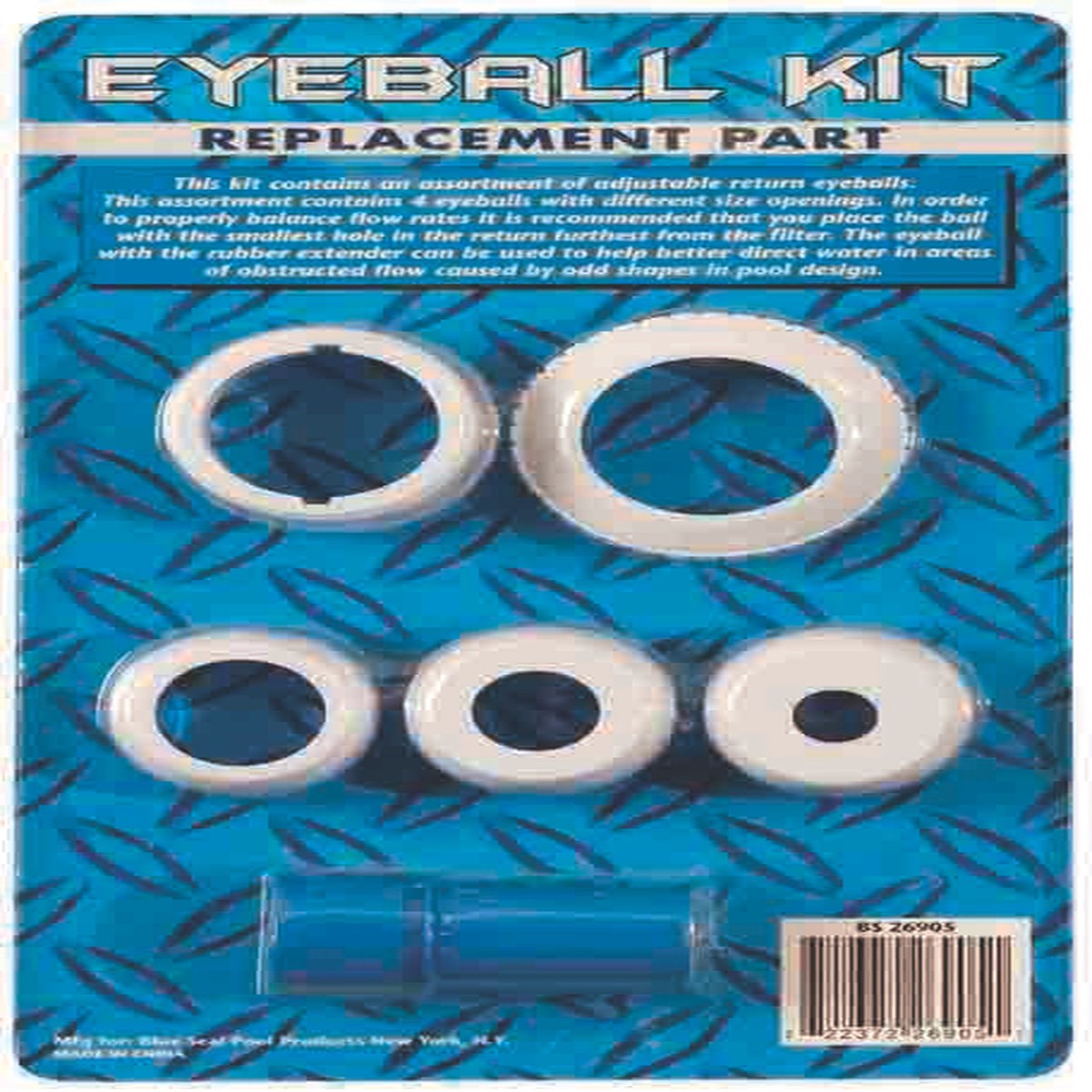 4 Pc Eyeball Kit