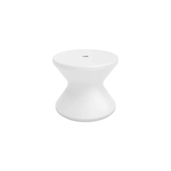 Ledge Lounger™ Signature Standard Side Table w/ Umbrella Hole - White
