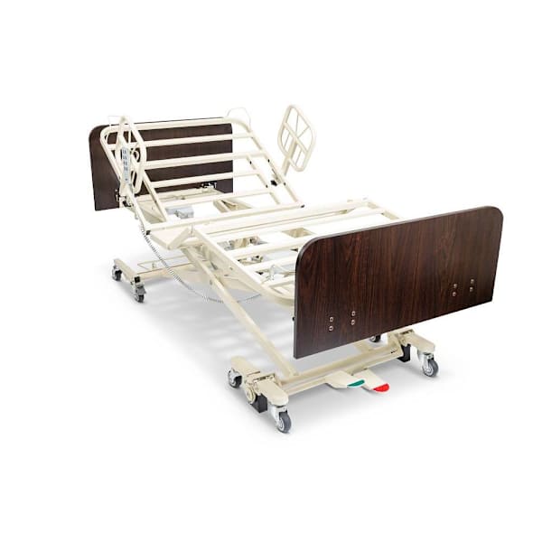 Medacure Versatile Low Bed 36-48"W X 80-84"L With Floor Lock - Bed Frame Only