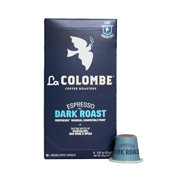 Amenity Services Compostable Dark Espresso Coffee Capsules Case Of 120