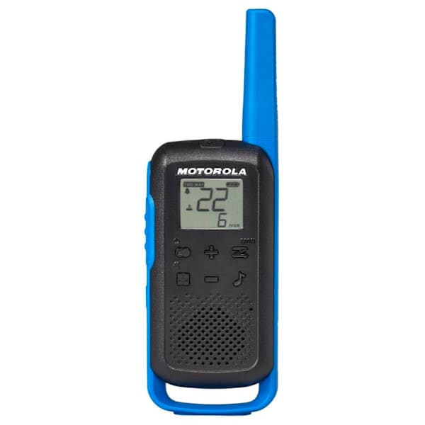 Motorola Solutions Black Two-Way Radio With Belt Clip Package Of 2