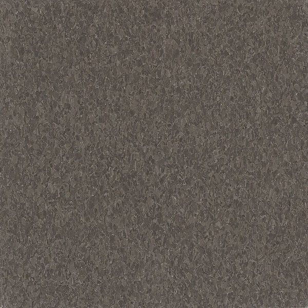 Armstrong Flooring Crown Texture Tile, Smokey Brown, 12" X 12", Case Of 45