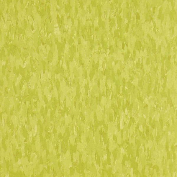 Armstrong Flooring Imperial Texture Tile, kickin’ Kiwi, 12" X 12", Case Of 45
