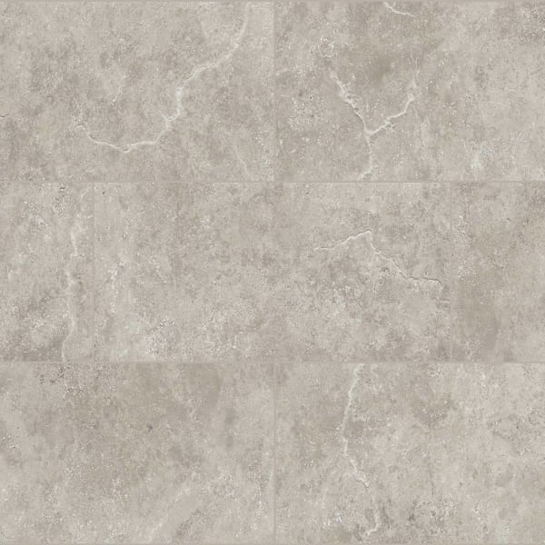 Lifeproof Dunraven Travertine 18.5 In.X 37 In. Vinyl Tile Flooring, Case Of 4