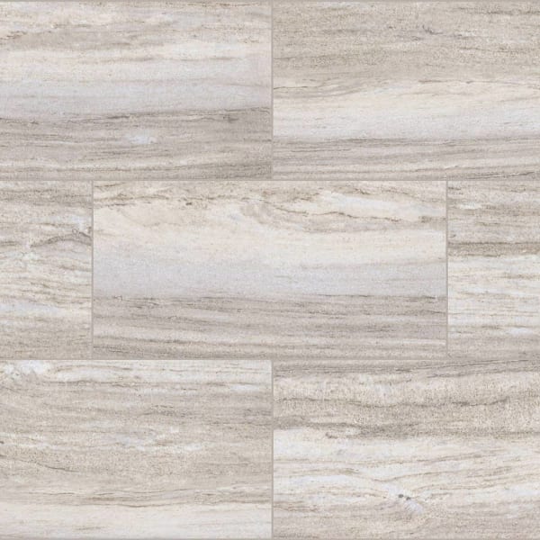 Lifeproof Guernsey Travertine 18.5 In.X 37 In. Vinyl Tile Flooring, Case Of 4