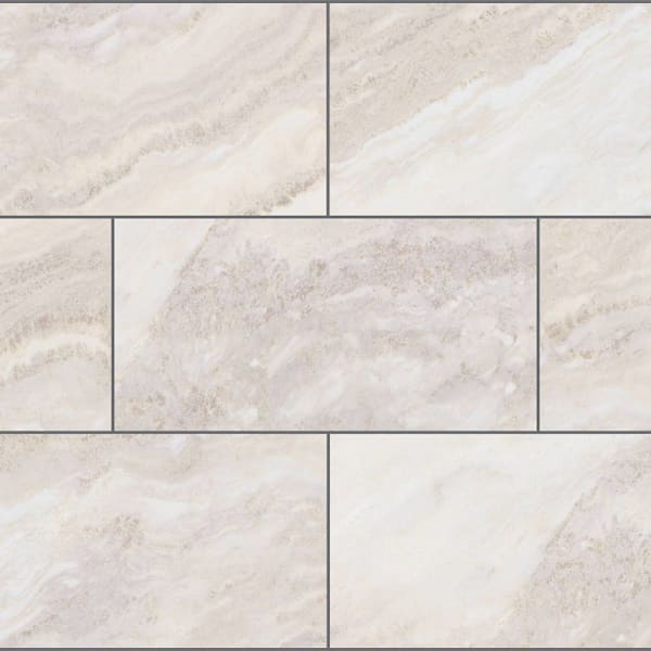 Lifeproof Golden Hearth Marble 12 In. X 24 In. Polished Vinyl Tile Flooring, Case Of 10