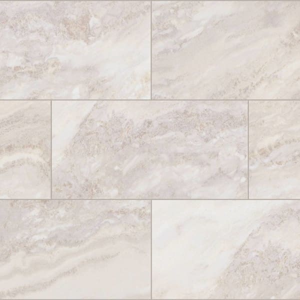 Lifeproof Eglise Marble 18.5 In.X 37 In. Vinyl Tile Flooring, Case Of 4