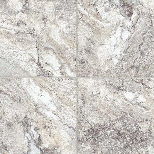 Armstrong Flooring Alterna Gravity Tile, Cream, 16" X 16", Case Of 25