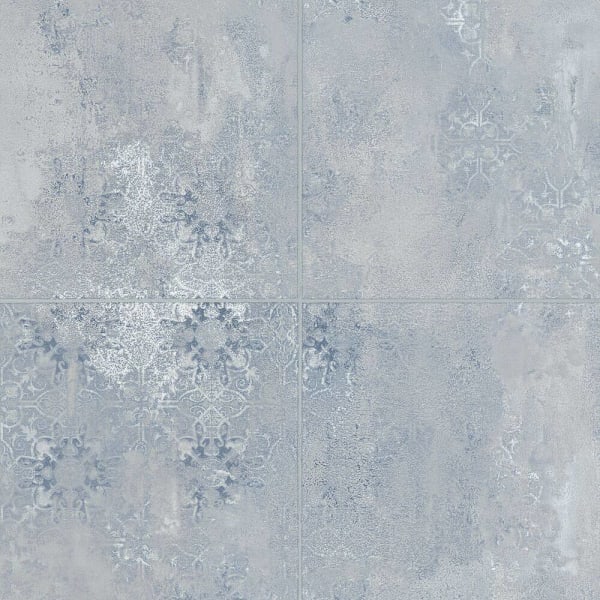 Armstrong Flooring Alterna Lost Empire, Nocturnal Blue, 16" X 16", Case Of 25