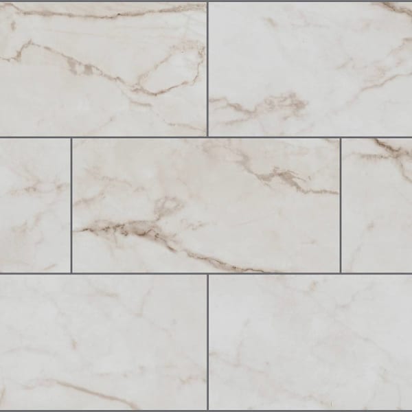 Lifeproof Vernon Marble 12 In. X 24 In. Polished Vinyl Tile Flooring, Case Of 10