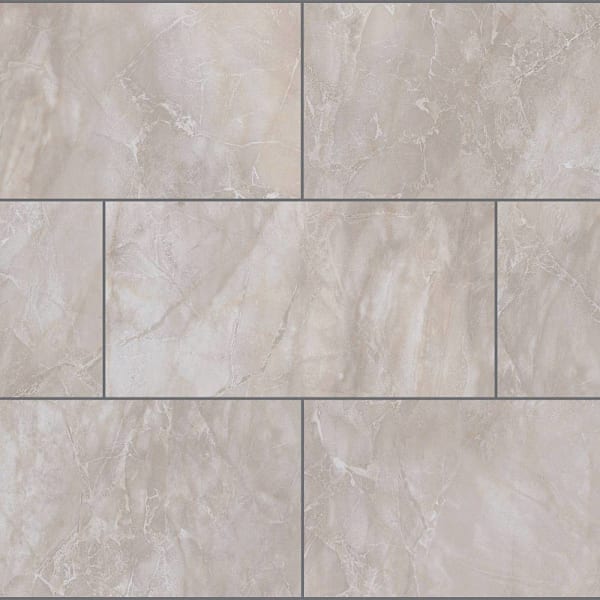 Lifeproof Edra Onyx 12 In. X 24 In. Polished Vinyl Tile Flooring, Case Of 10