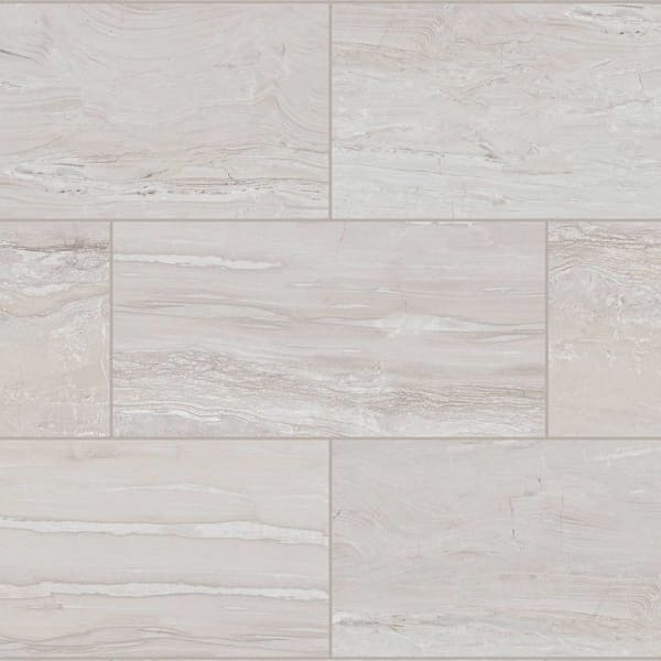 Lifeproof Ashebrook Travertine 11.9 In. X 23.8 In. Vinyl Tile Flooring, Case Of 9