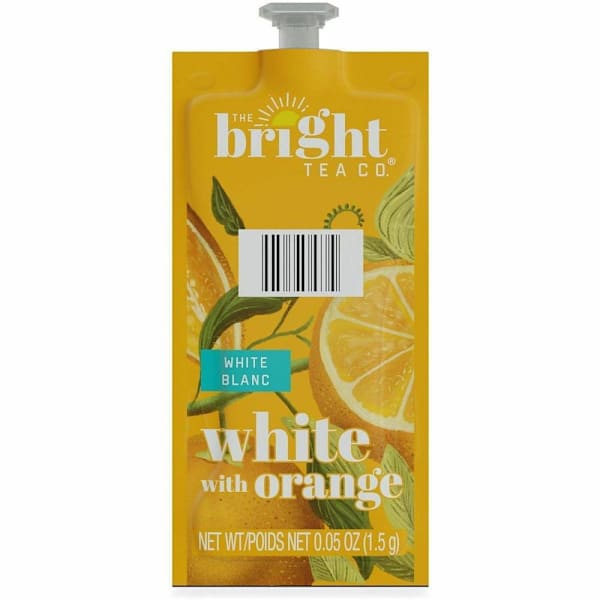 Lavazza Flavia Bright Tea Co. White Tea With Orange Freshpacks, Package Of 100