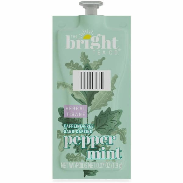 Lavazza Flavia Bright Tea Co. Peppermint Herbal Freshpacks, Package Of 100