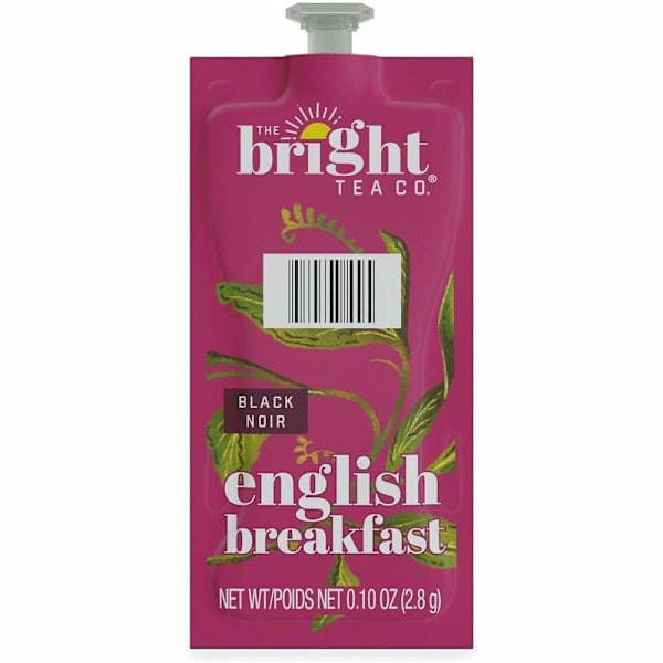 Lavazza Flavia Bright Tea CO English Breakfast Tea Freshpacks, Package Of 100