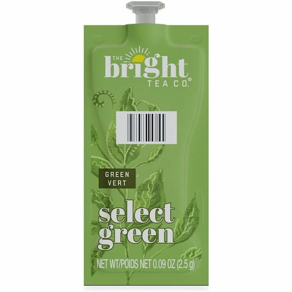 Lavazza Flavia Bright Tea CO Select Green Tea Freshpacks, Package Of 100