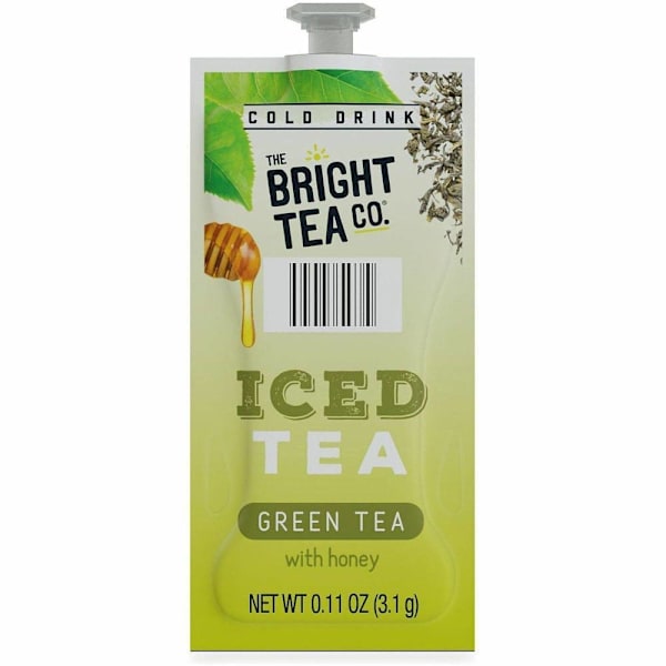 Lavazza Flavia Bright Tea Co. Green Tea With Honey Iced Tea Freshpacks, Package Of 100