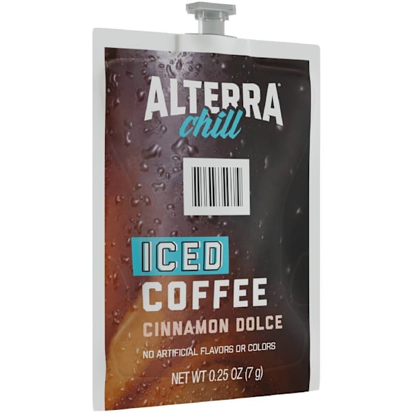 Lavazza Flavia Alterra Cinnamon Dolce Iced Coffee Freshpacks, Package Of 90