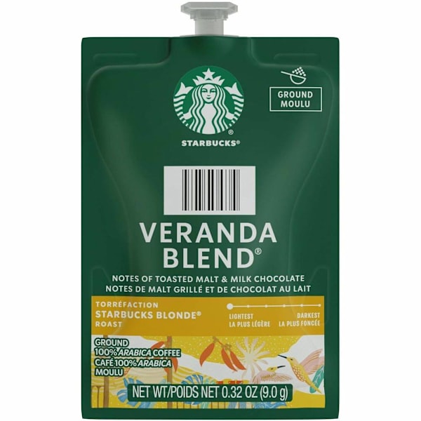 Lavazza Flavia Starbucks Veranda Blend Coffee Freshpacks, Package Of 76