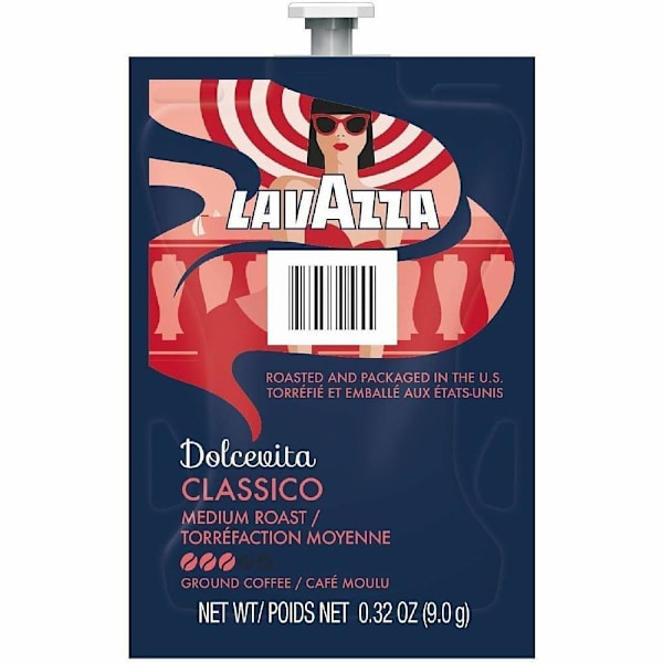 Lavazza Flavia Lavazza Dolcevita Classico Coffee Freshpacks, Package Of 76