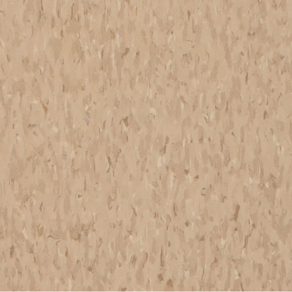 Armstrong Flooring 1/8 Gauge Imperial Texture Nougat Vinyl Composition Tile, Cs/45