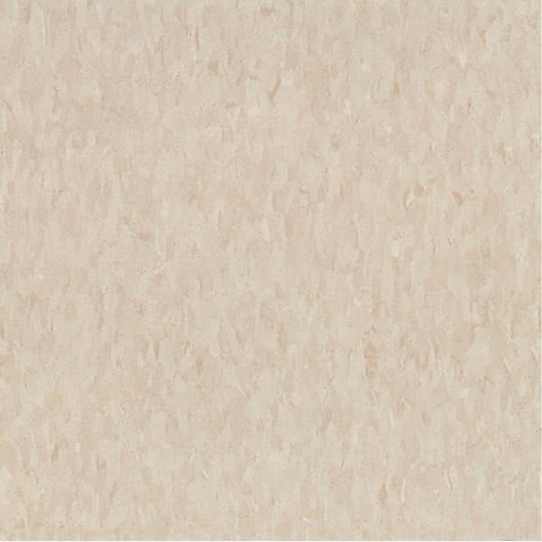Armstrong Flooring Imperial Texture Antique White Vinyl Composition Tile, 1/8", Case Of 45