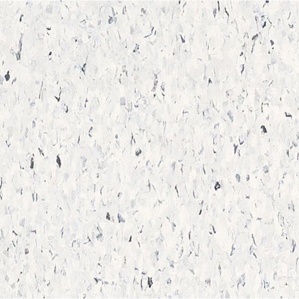 Armstrong Flooring Multicolor Cirque White Vinyl Composition Tile Cs/45