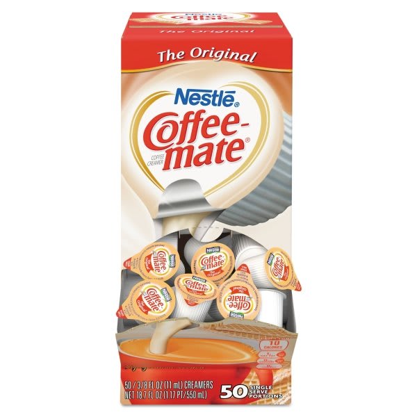 Coffee-Mate 0.375 Oz Original Mini Cup Coffee Creamer Pack Of 4