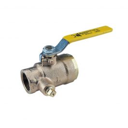 Conbraco Industries 50-GB4-01A 3/4" Gas Shut Off Valve W/2-1/8" Tap
