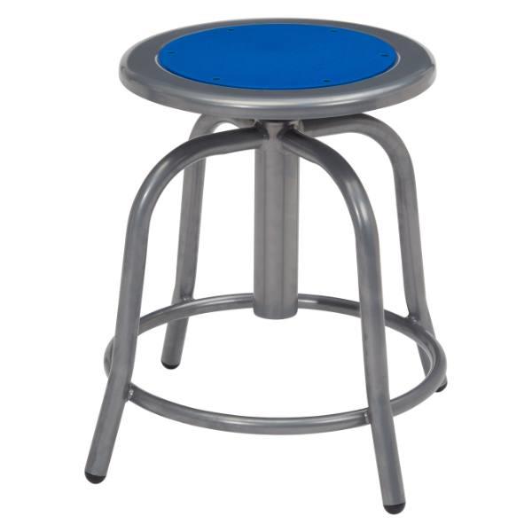 National Public Seating 18”- 24” Height Adjustable Swivel Stool