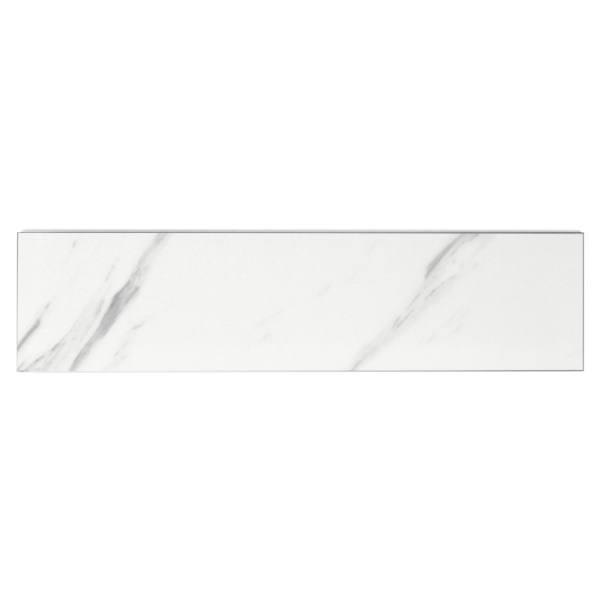 Abolos Nature 3X 12 Honed White Glass Subway Wall Tile, Case Of 56
