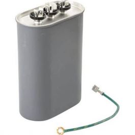 Lennox 53H29 Oval Dual Run Capacitor W/Ground 45/5 MFD 440V