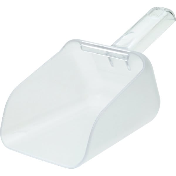 Rubbermaid Commercial Clear 9f75 Bouncer Contour Scoop For Ingredient Bins (6-Pack)